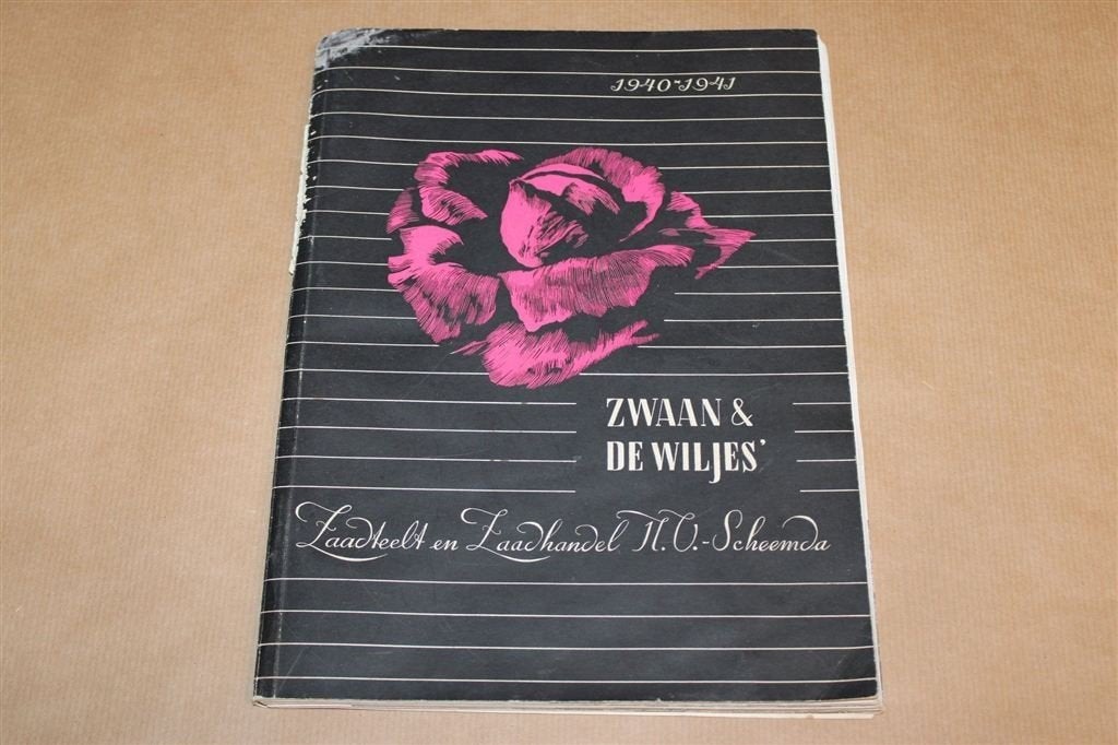 Zwaan & De Wiljes — Zaadprijscourant 1940-1941, Ophalen of Verzenden, Gelezen, Interieur en Design