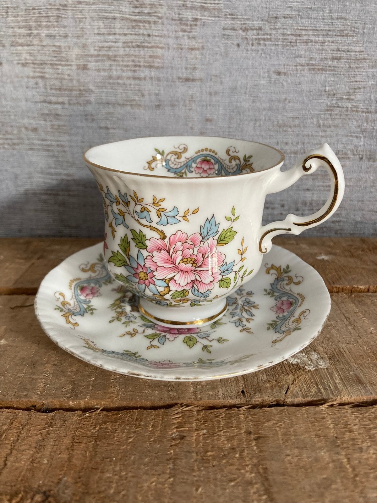 Vintage kop en schotel Royal Standard, Mandarin, Ophalen of Verzenden