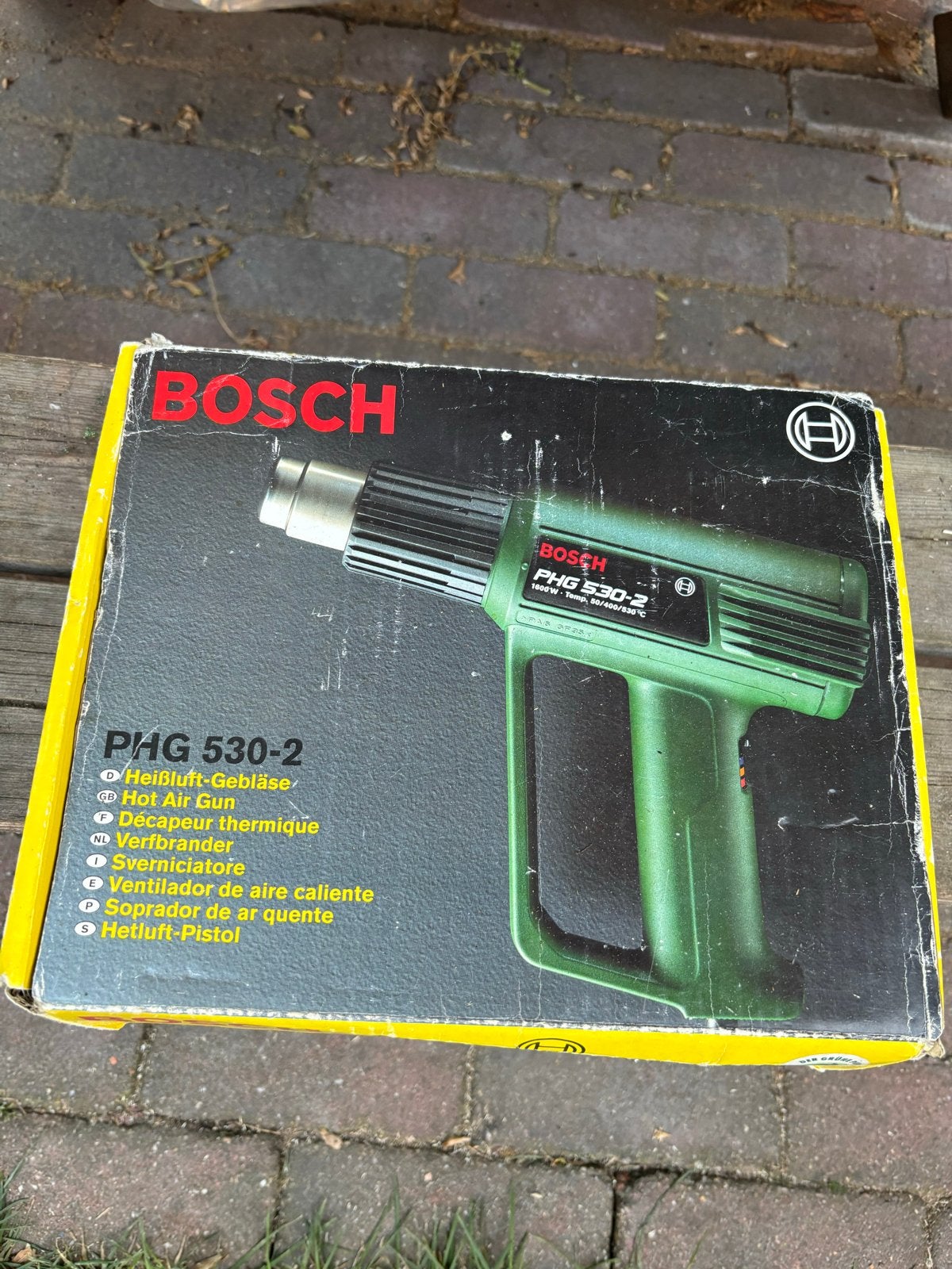 Bosch PHG 530-2 Heteluchtpistool, Ophalen, Zo goed als nieuw, Overige typen, Bosch
