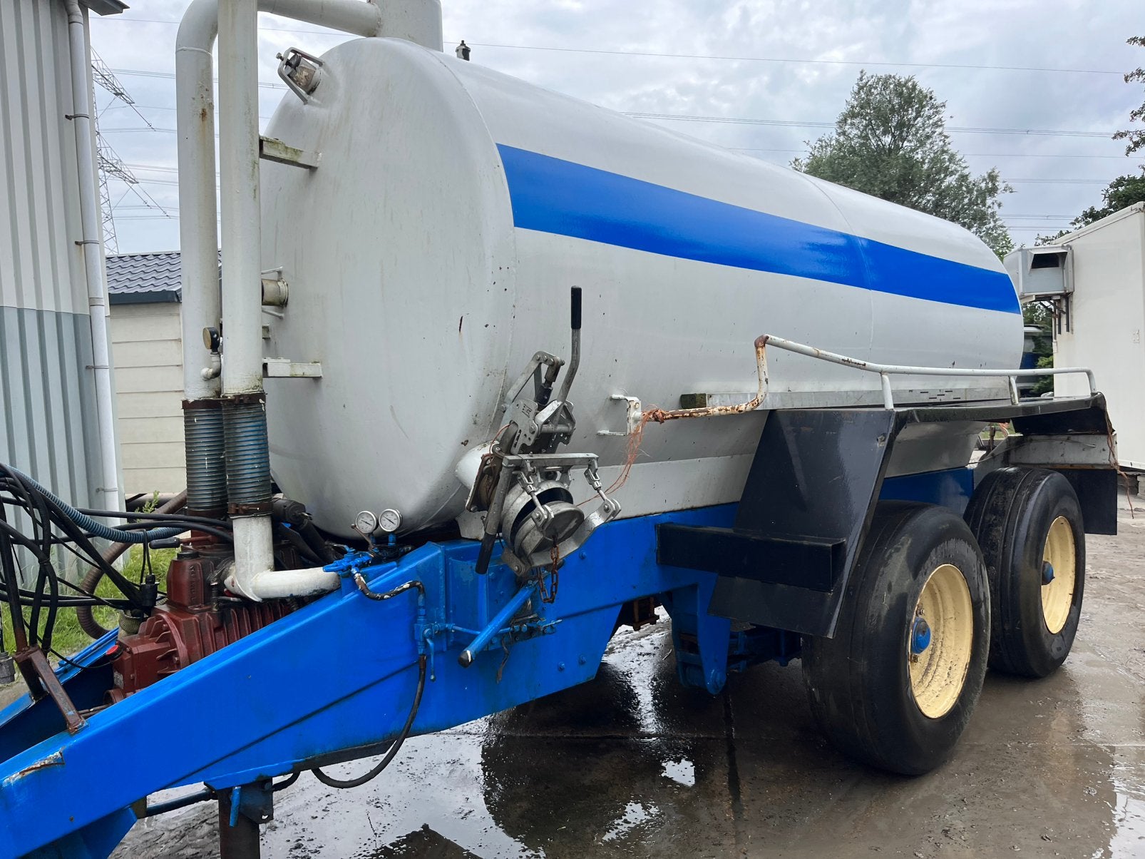 Waterwagen 8500 liter, Ophalen, Gebruikt, Bestuurbaar via app, Gg