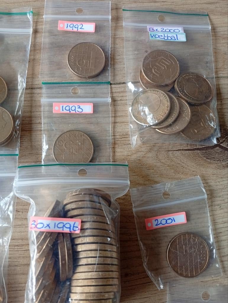 118 x 5 gulden munten, Gulden, Ophalen of Verzenden, Gebruikt