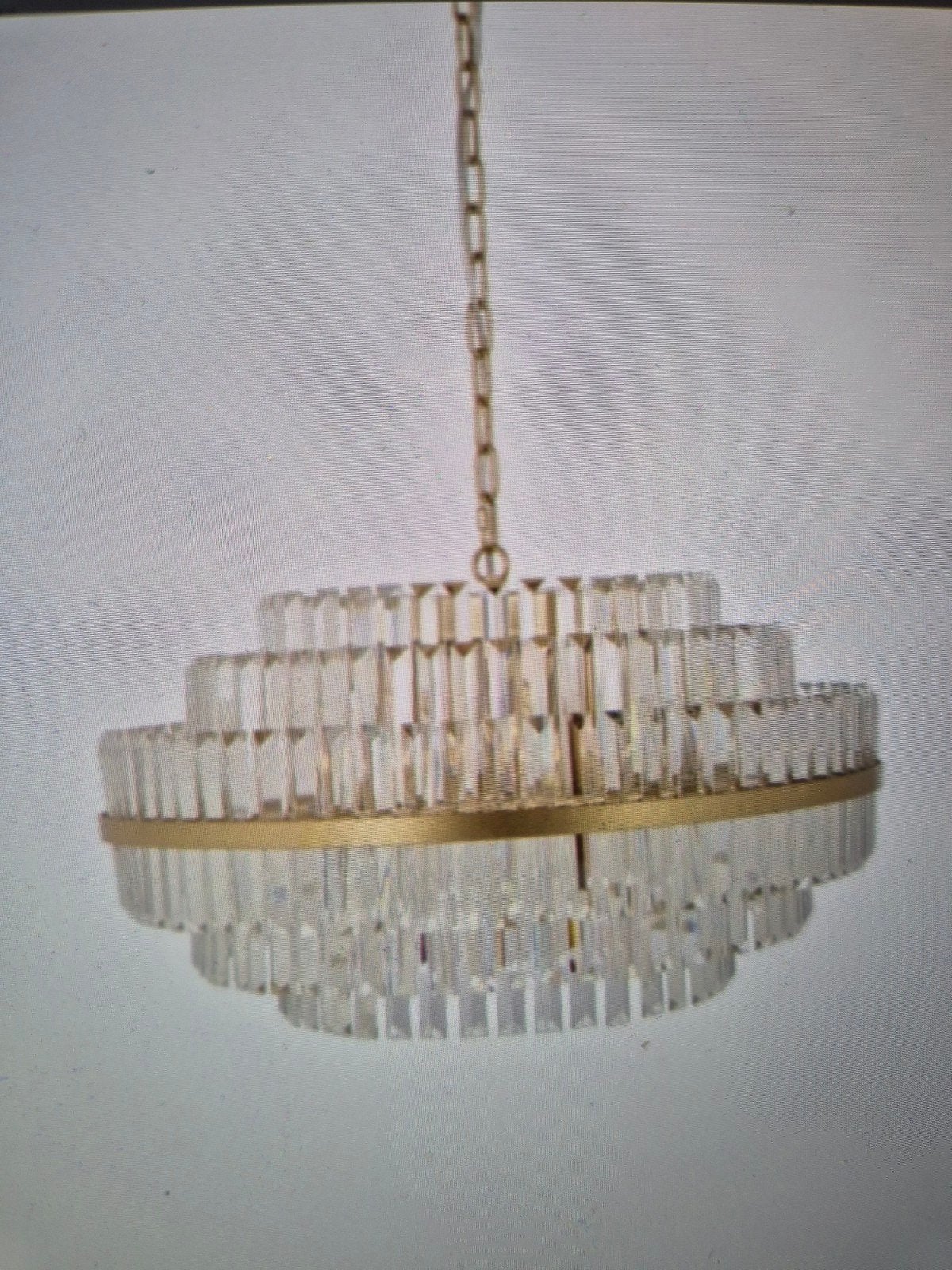 Richmond LUX aanbieding lamp DESIRE ROND 65 GOUD KRISTALLEN, Ophalen, Nieuw