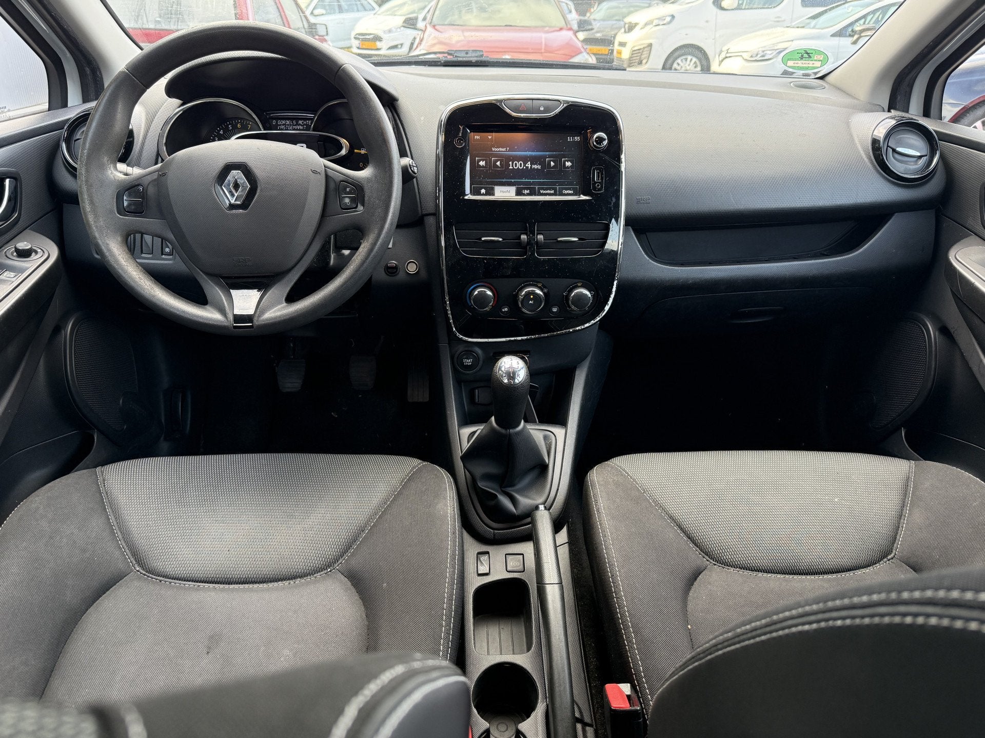 Renault Clio Estate 0.9 TCe Expression ✅ Navigatie ✅ Blu, Voorwielaandrijving, Stof, Zwart, Wit