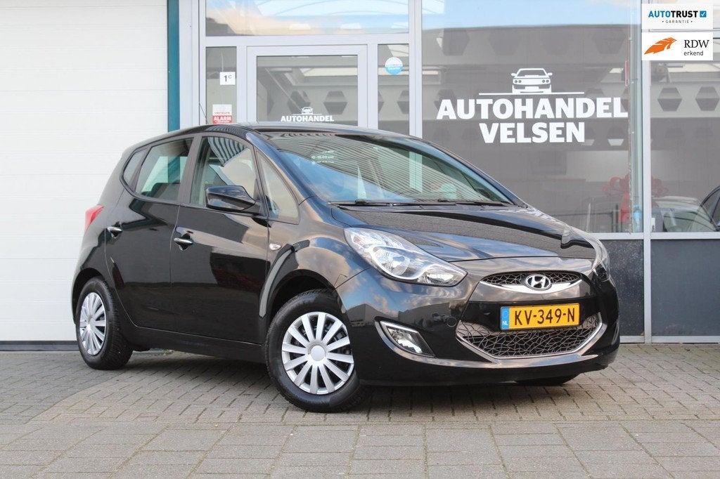Hyundai Ix20 1.6i i-Motion|Automaat|Navi|Camera|, Auto's, Hyundai, Euro 5, 1591 cc, 4 cilinders, Zwart