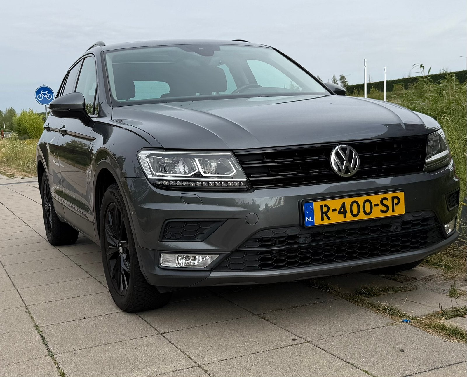 Volkswagen Tiguan 2.0TSI 132KW/180PK 4M A7 M16 2017 Grijs, Automaat, 4 cilinders, 1984 cc, 179 pk
