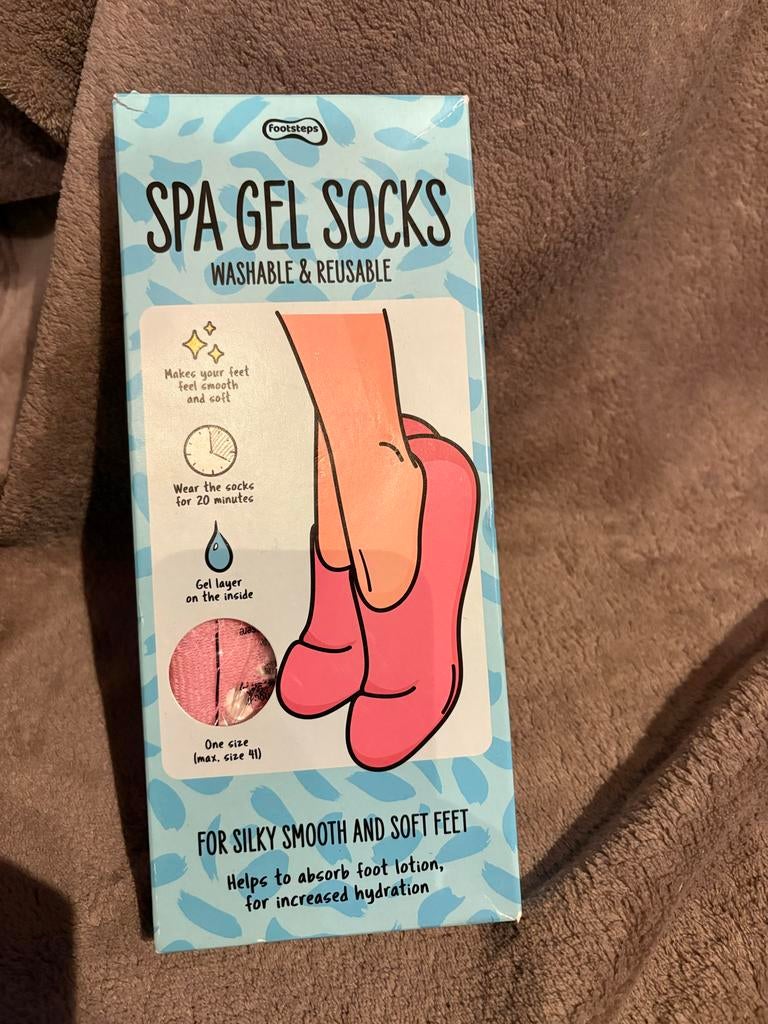 Footsteps Spa Gel Sokken - Voor zijdezachte voeten, Verzenden, Nieuw, Overige typen