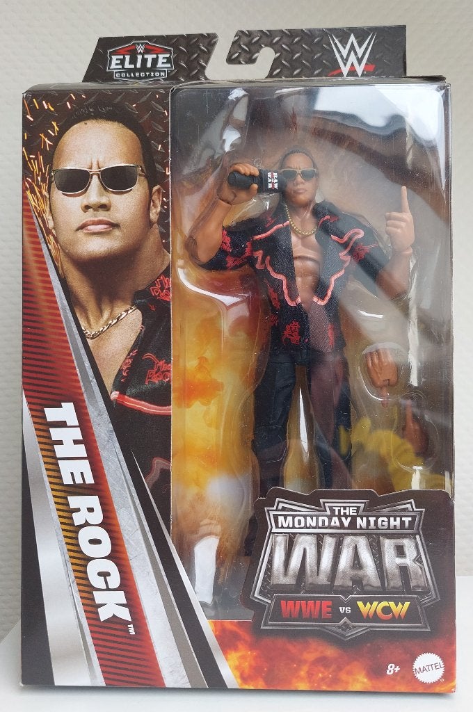 WWE WCW ECW Figures (Mattel Elite, in doos), Ophalen of Verzenden, Zo goed als nieuw