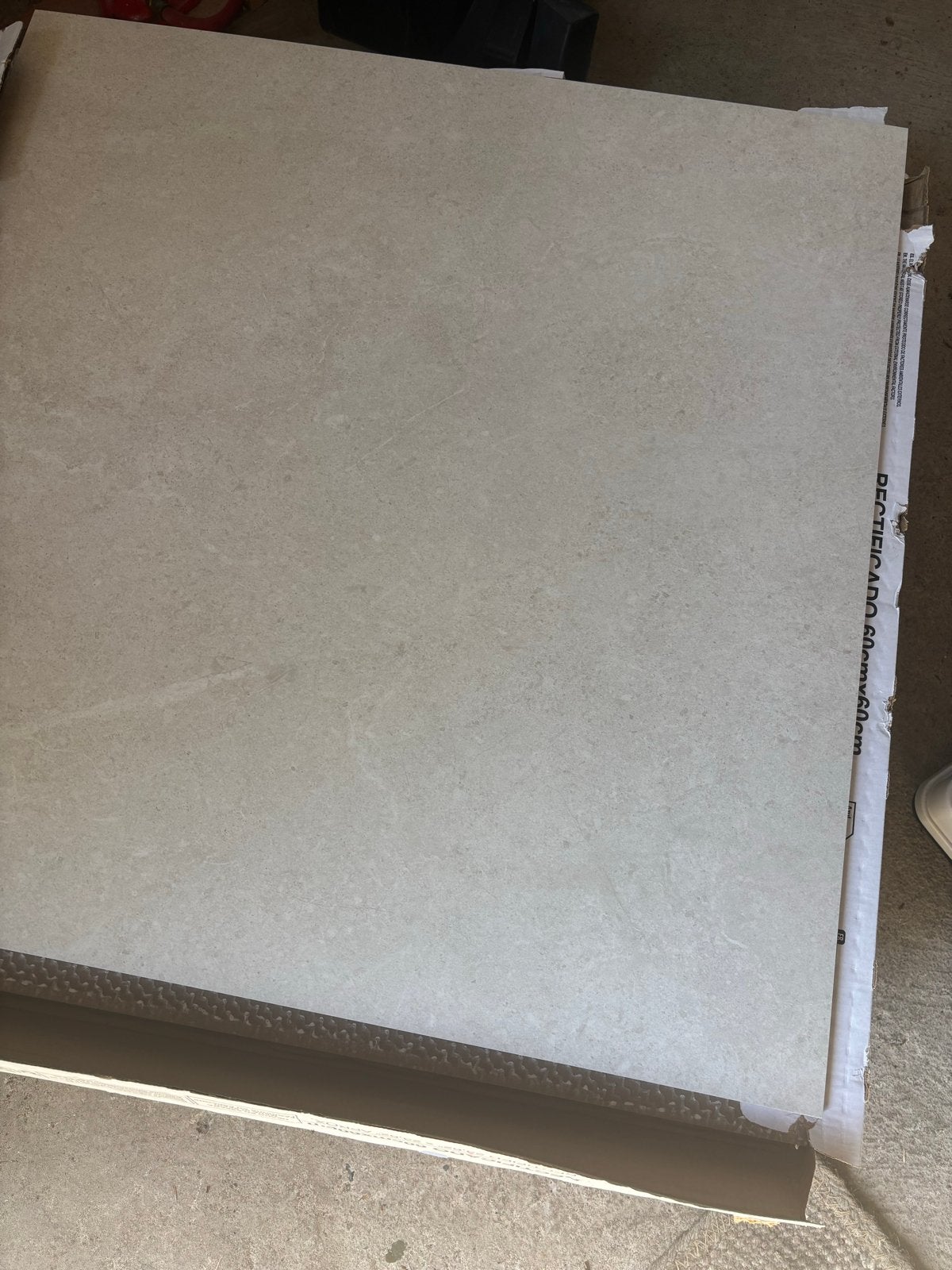 12 Vloertegels Babylon wit mat 60x60 gerectificeerd R10-B, Ophalen, 60 cm of meer, Keramiek, Nieuw