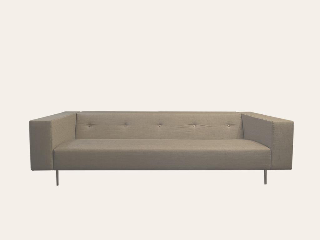 Moooi Bottoni 3zits grijs bij TheReSales, Ophalen, Design, Driepersoons, 75 tot 100 cm
