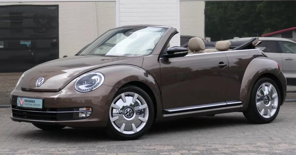 Volkswagen Beetle (Kever) 2.0 TSI 155KW Cabriolet DSG 2014, Auto's, Volkswagen, Euro 5, USB, 4 cilinders, 4 stoelen