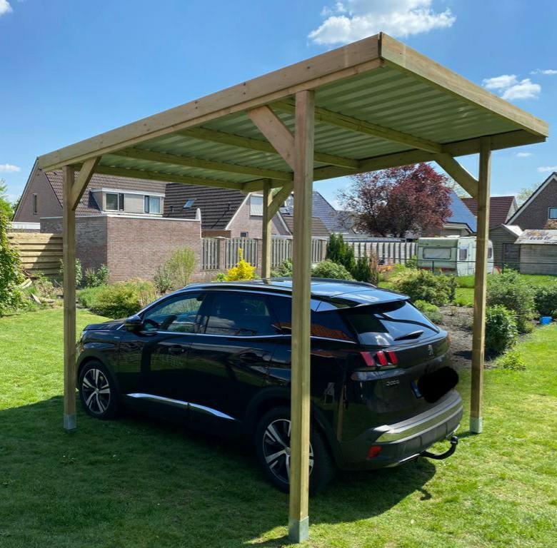 Carport/overkapping bouwpakketten  vanaf 450,- incl. BTW, Tuin en Terras, Ophalen of Verzenden, Nieuw, Carport