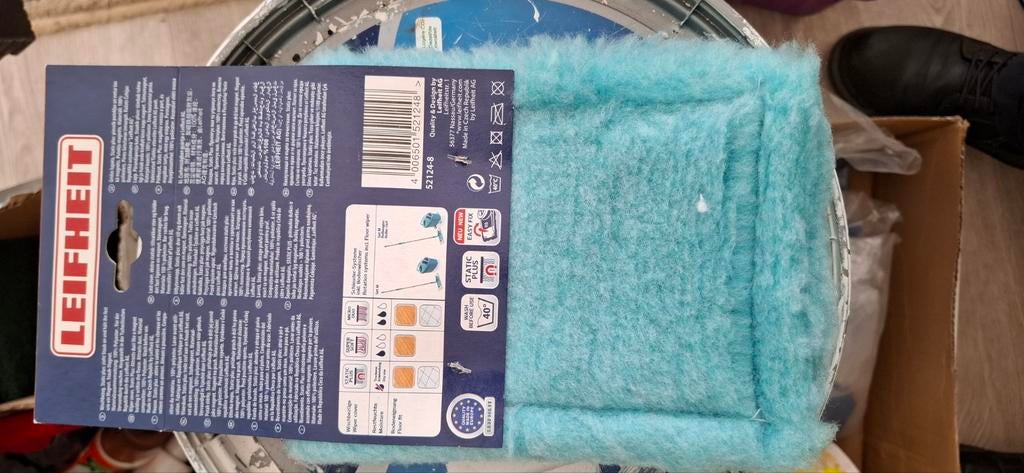 Leifheit Clean Twist M Ergo Reservewisser - Nieuw!, Huis en Inrichting, Schoonmaakartikelen, Ophalen of Verzenden, Mop of Dweil
