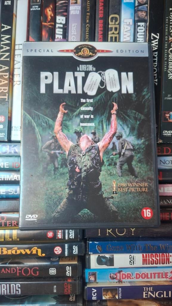 Platoon special edition dvd, Drama, Ophalen of Verzenden, Zo goed als nieuw, Alle leeftijden