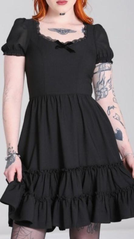 Hell Bunny Jurk XL - Gothische Stijl - Nieuw!, Kleding | Dames, Verzenden, Zwart, Maat 46/48 (XL) of groter, Nieuw