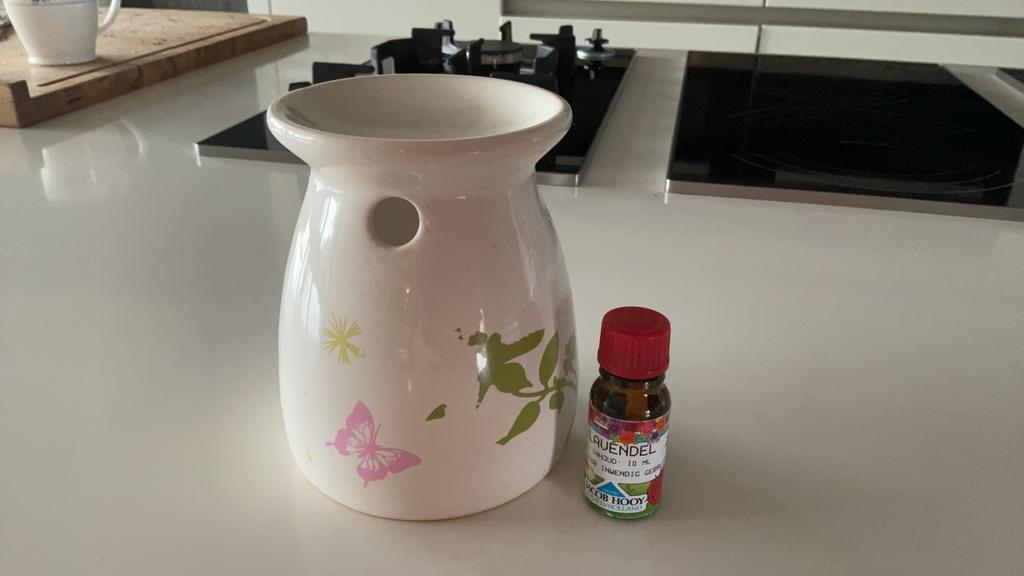 Aroma brander met Lavendel van Jacob Hooy, Ophalen of Verzenden, Zo goed als nieuw, Aroma