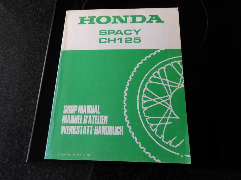 Origineel Werkplaatshandboek Honda Spacy CH125, Verzenden, Honda