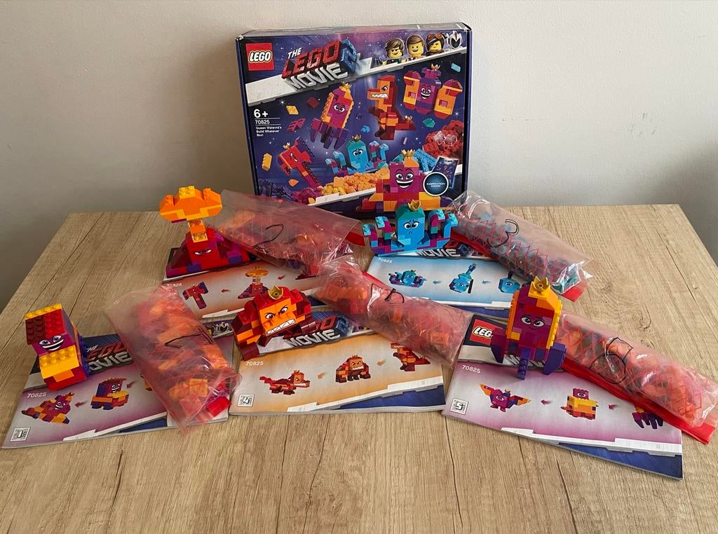 LEGO Movie 2 - Koningin Wiedanook Watdanook's ruimteschip, Ophalen, Zo goed als nieuw, Complete set, Lego