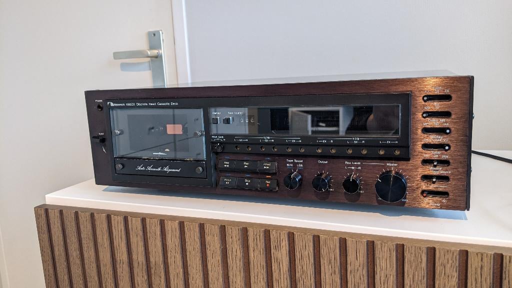 Nakamichi 680ZX - TOPSTAAT, Audio, Tv en Foto, Cassettedecks, Enkel, Overige merken, Tape counter, Ophalen