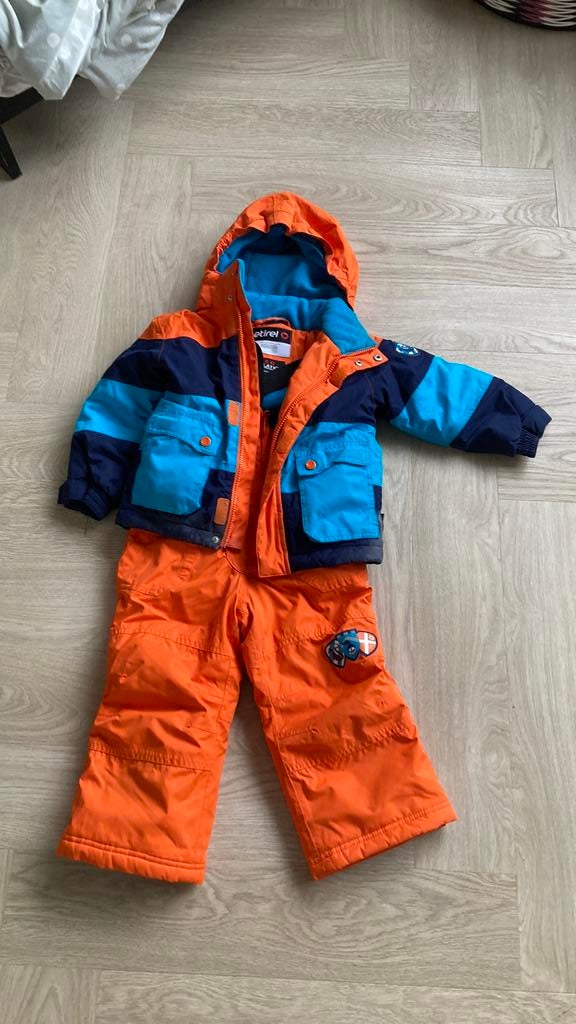 Ski pak Etirel mt 98, Ophalen of Verzenden, Zo goed als nieuw, Jongen of Meisje, Setje