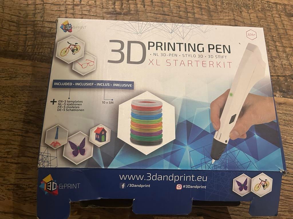 3D Pen XL Starterkit - Zo goed als nieuw!, Ophalen of Verzenden, Zo goed als nieuw, Gereedschap of Toebehoren