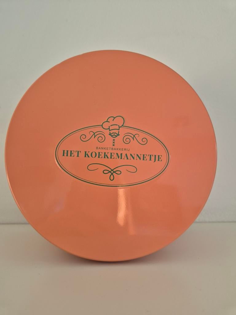 Het koekemannetje bewaarblik bewaardoos, Verzamelen, Blikken, Ophalen of Verzenden, Nieuw, Koek(jes), Overige merken