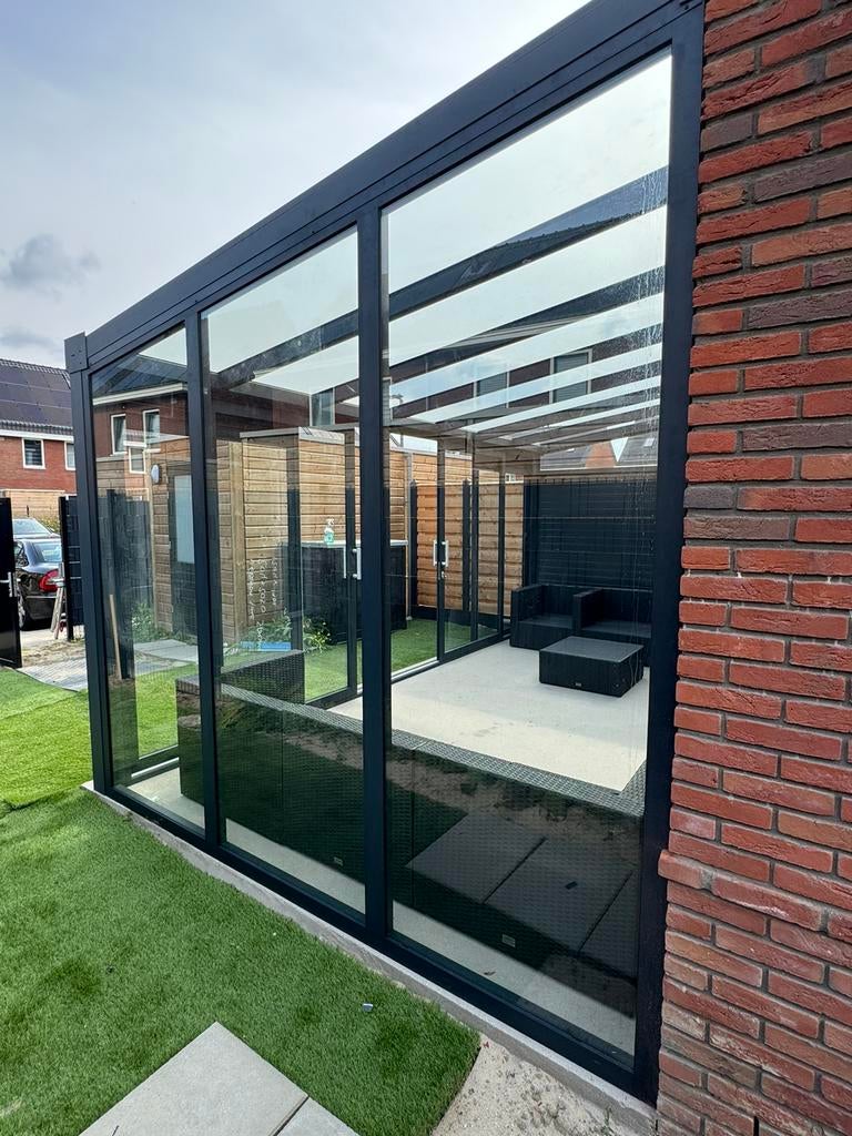 Foto 3 van Veranda Tuinkamer zijwanden & glazen schuifwanden