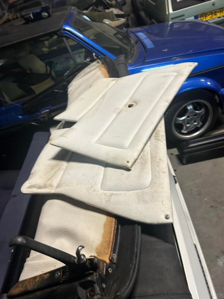Golf 1 cabrio wit leder opknap set, Ophalen, Gebruikt, Volkswagen