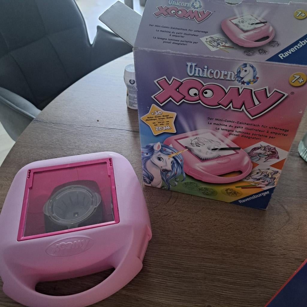 Xoomy unicorn, Ophalen, Zo goed als nieuw, Knutselen, Met licht