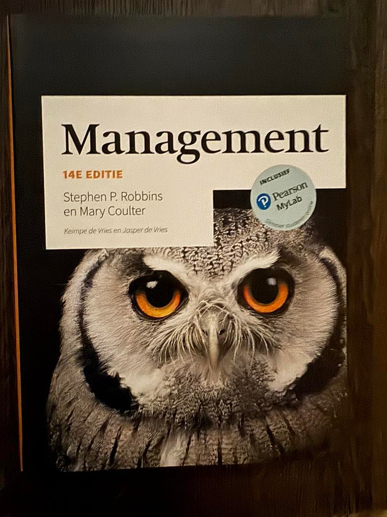 Stephen P. Robbins - Management, Ophalen of Verzenden, Zo goed als nieuw, Stephen P. Robbins; Mary A. Coulter, Nederlands