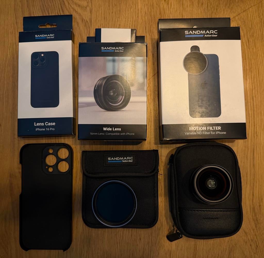 Sandmarc iPhone Filmmaking Kit – Complete set, nieuwstaat, Ophalen, Zo goed als nieuw, Overige merken
