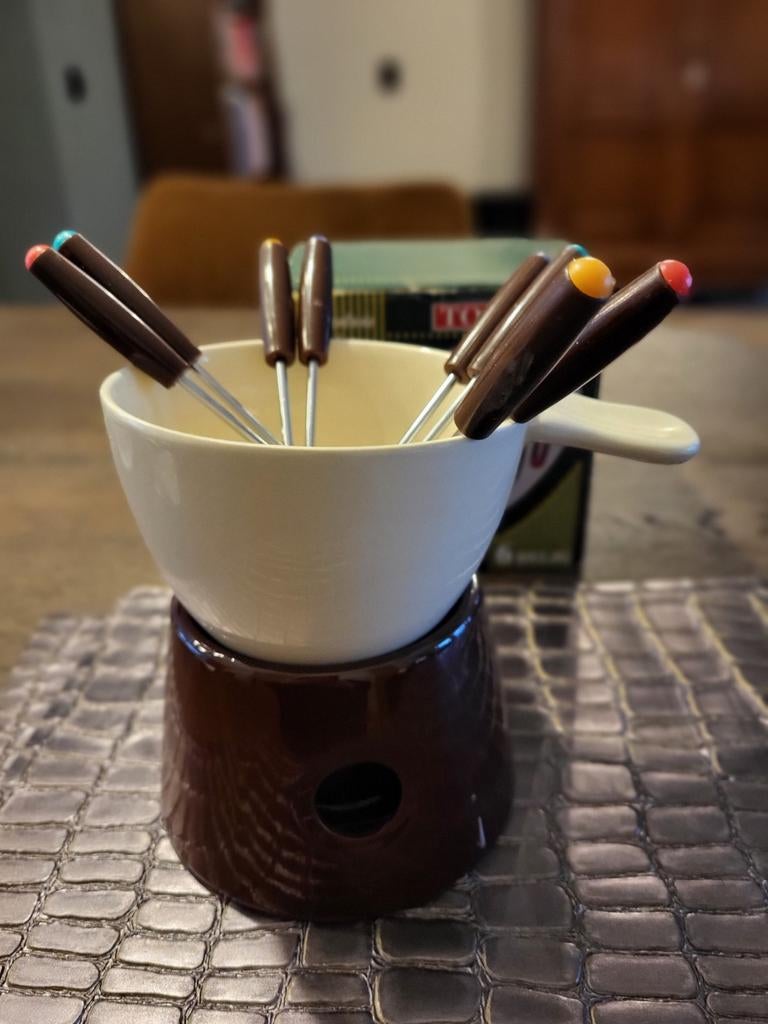 Nieuwe Chocolade Fondue Set Torino Compleet, Ophalen of Verzenden, Nieuw