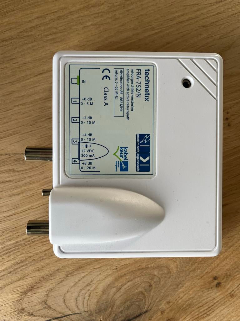Technetix FRA-752/N Antenneversterker, Audio, Tv en Foto, Televisie-accessoires, Gebruikt, Ophalen