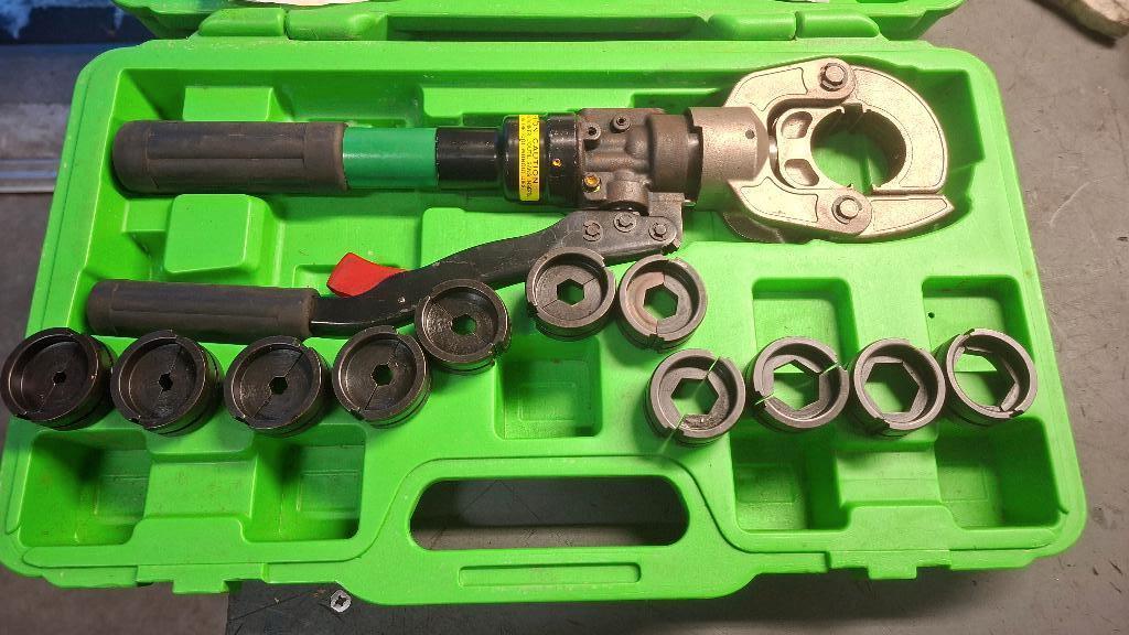 Stanley Dubuis D62 handperstang kabelschoen perstang, ., Ophalen of Verzenden, Zo goed als nieuw, .