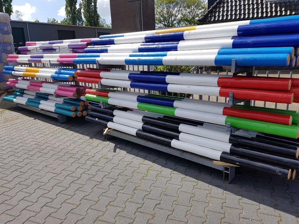 Hindernismateriaal / Staanders / Balken / Cavaletti's etc., Dieren en Toebehoren, Ophalen, Nieuw, Springen