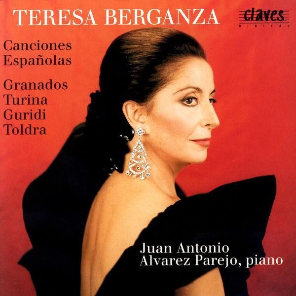 GRANADOS TURINA GURIDI Canciones espanolas CD BERGANZA, Cd's en Dvd's, Cd's | Klassiek, Gebruikt, Vocaal, Romantiek, Ophalen of Verzenden
