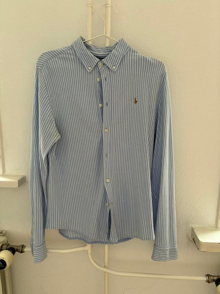 Polo Ralph Lauren Blouse, Ophalen of Verzenden, Zo goed als nieuw, Overige maten, Blauw