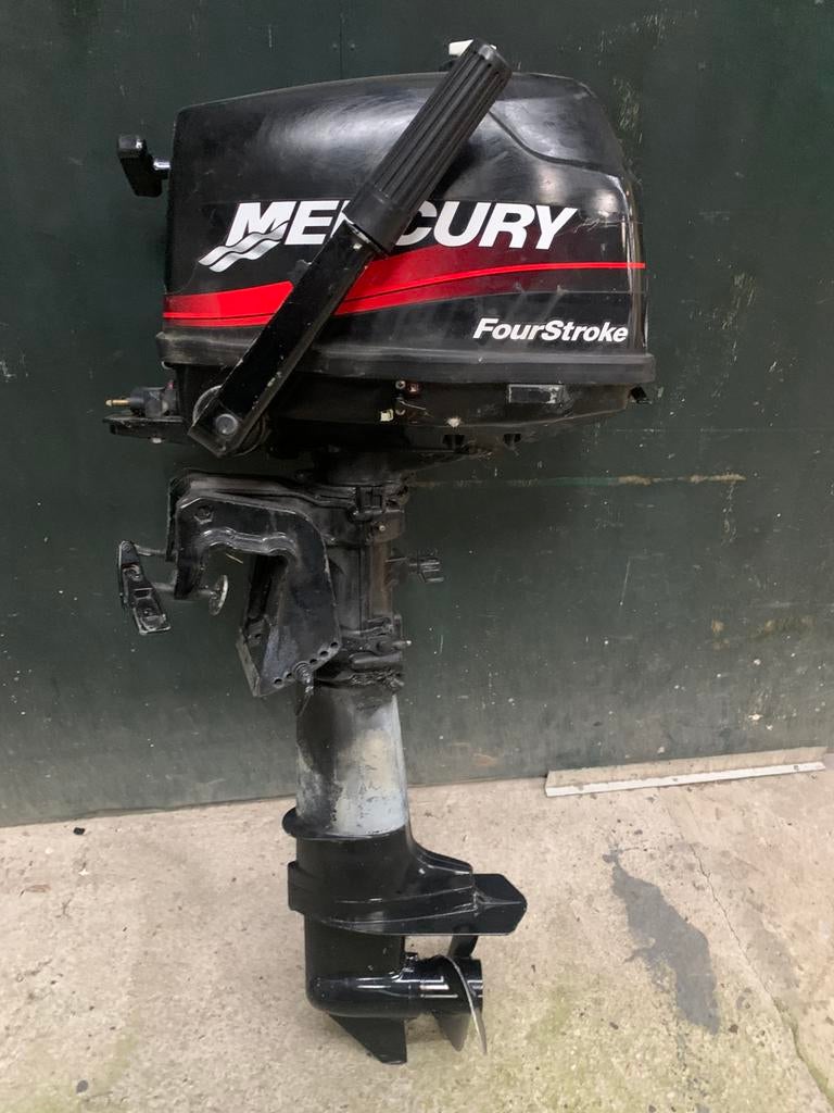 Lodestar rubberboot met Mercury 4 takt buitenboord motor, Ophalen, Gebruikt, 5 tot 10 pk, Viertaktmotor
