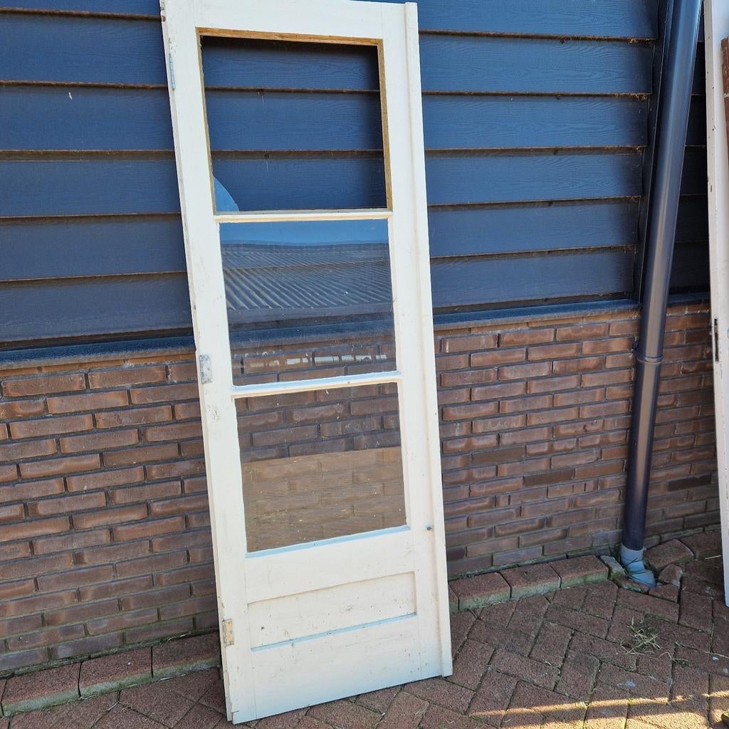 Smalle deur/ ensuite deur, Ophalen, Gebruikt, Minder dan 80 cm, Binnendeur