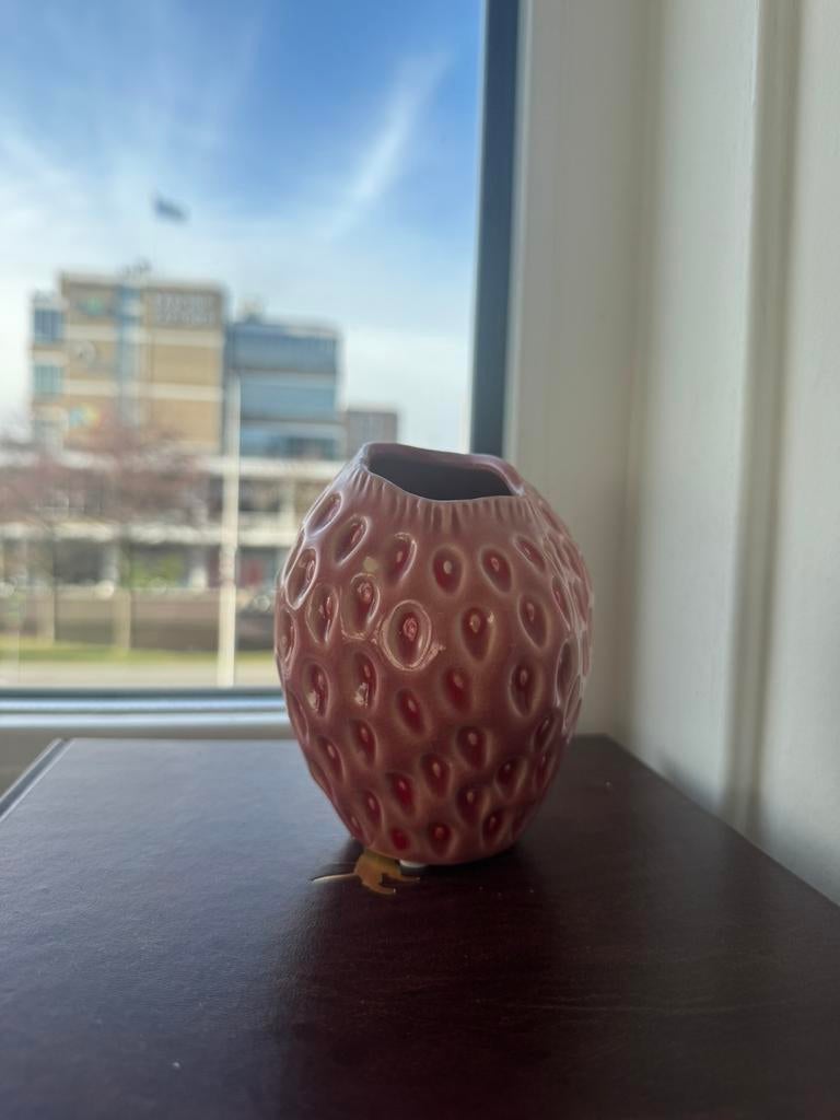 Des pots vaasje, Ophalen, Zo goed als nieuw, Aardewerk of Porselein, Minder dan 50 cm
