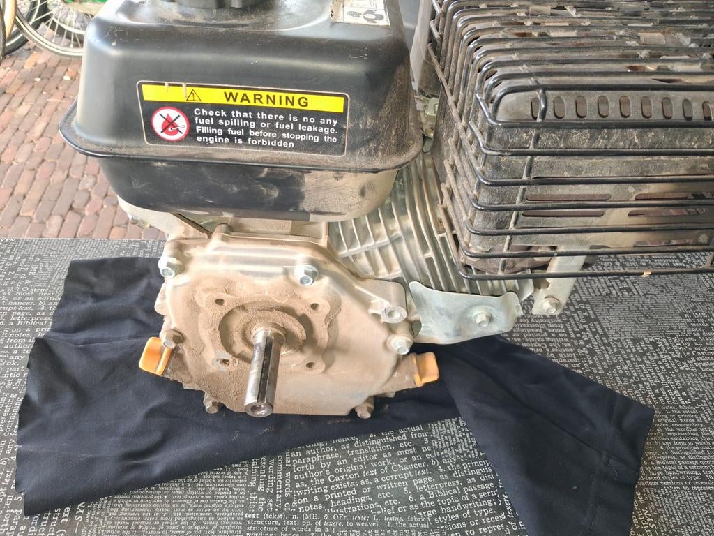 Loncin benzine motor, Ophalen, Gebruikt