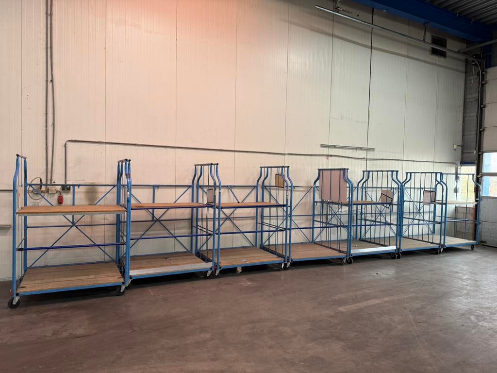 Transportkarren 7 stuks in goede staat., Ophalen of Verzenden