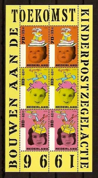 Nederland NVPH nr 1701 postfris Kinderpostzegels 1996, Ophalen of Verzenden, Na 1940, Postfris