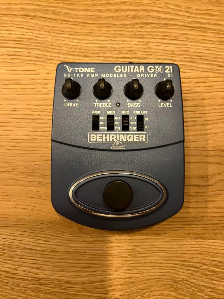 Behringer V-Tone Guitar GDI 21, Ophalen of Verzenden, Gebruikt, Multi-effect