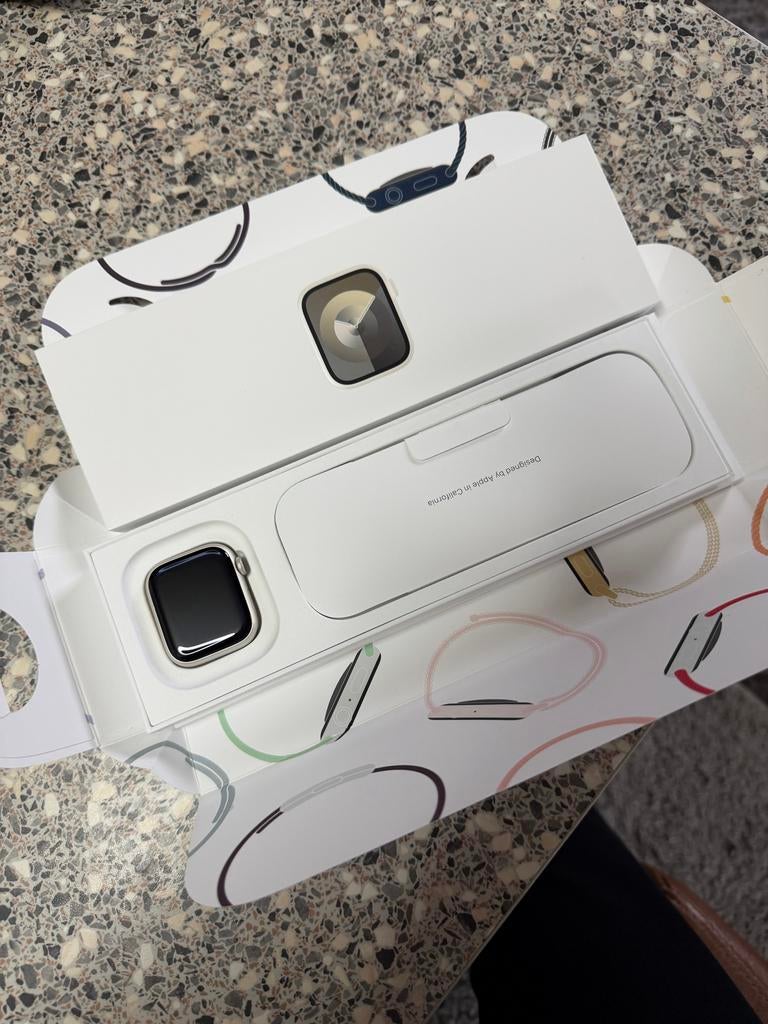 Apple Watch Series 9 41mm - Zo goed als nieuw!, Verzenden, Hartslag, IOS, Zo goed als nieuw