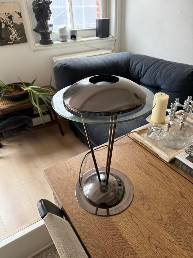 Space age tafel lamp van Happy light, Ophalen, Gebruikt