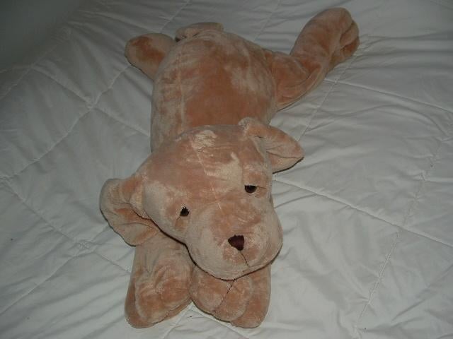 HAPPY HORSE HOND DOG HERALD NR4 VELOURS BEIGE GROOT MET, Ophalen of Verzenden, Nieuw, Overige typen