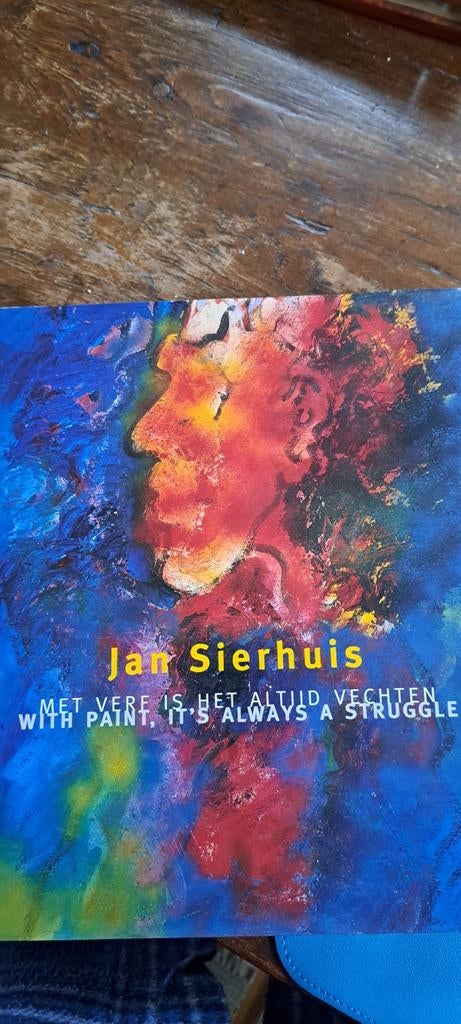 Jan Sierhuis, kunstboek met foto's van zijn werk, Ophalen of Verzenden, Zo goed als nieuw