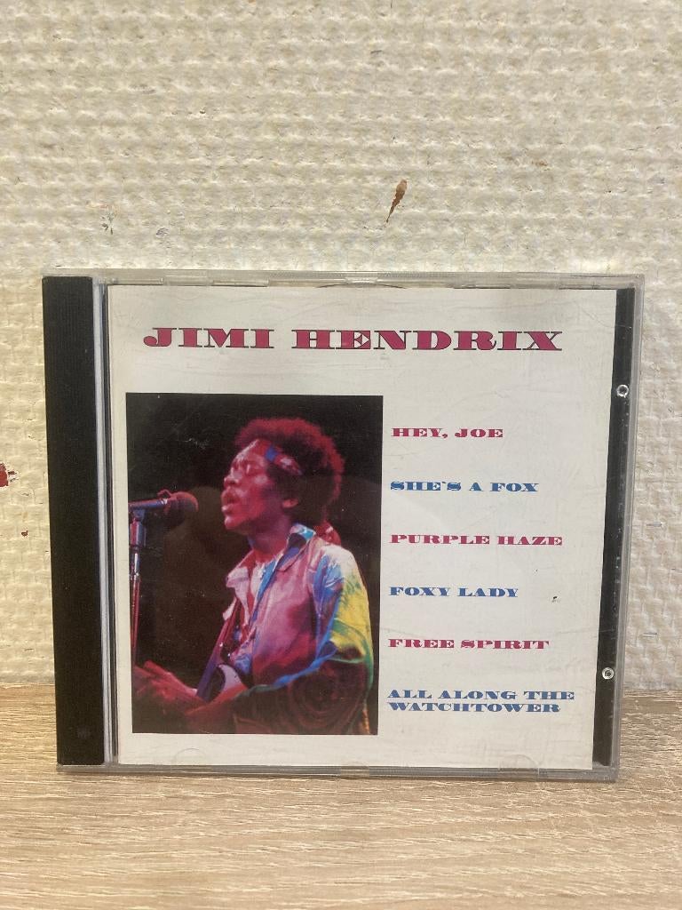 Jimi Hendrix CD hey joe, foxy lady, watchtower, e.a., Ophalen of Verzenden, Zo goed als nieuw, Poprock