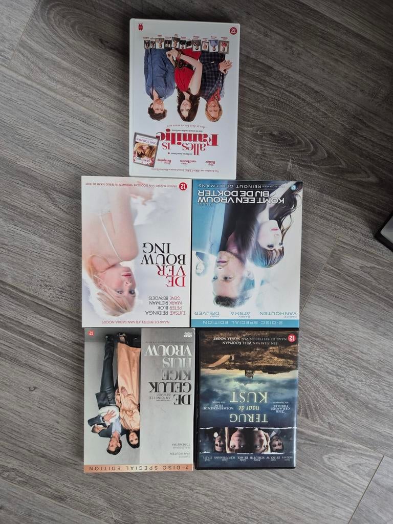 5 DVD Nederlandse films, de verbouwing, de gelukkige huisvro, Ophalen of Verzenden, Zo goed als nieuw, Nederlandstalig