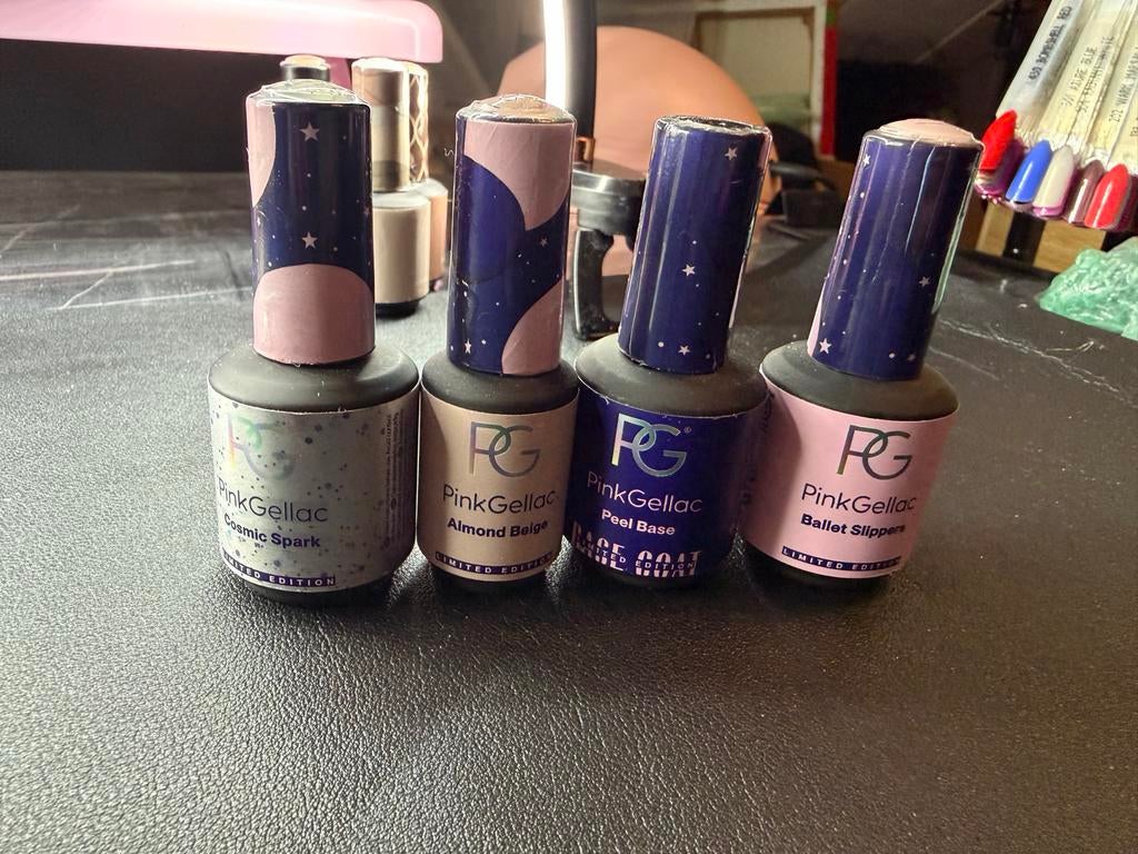 Pink Gellac Lakjes - Diverse Kleuren en Sets!, Ophalen of Verzenden, Zo goed als nieuw, Handen en Nagels, Make-up